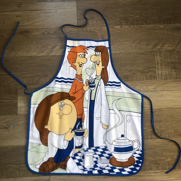 Other - Vintage Tetley Tea Promotional Apron | 90s Graphic Kitchenware